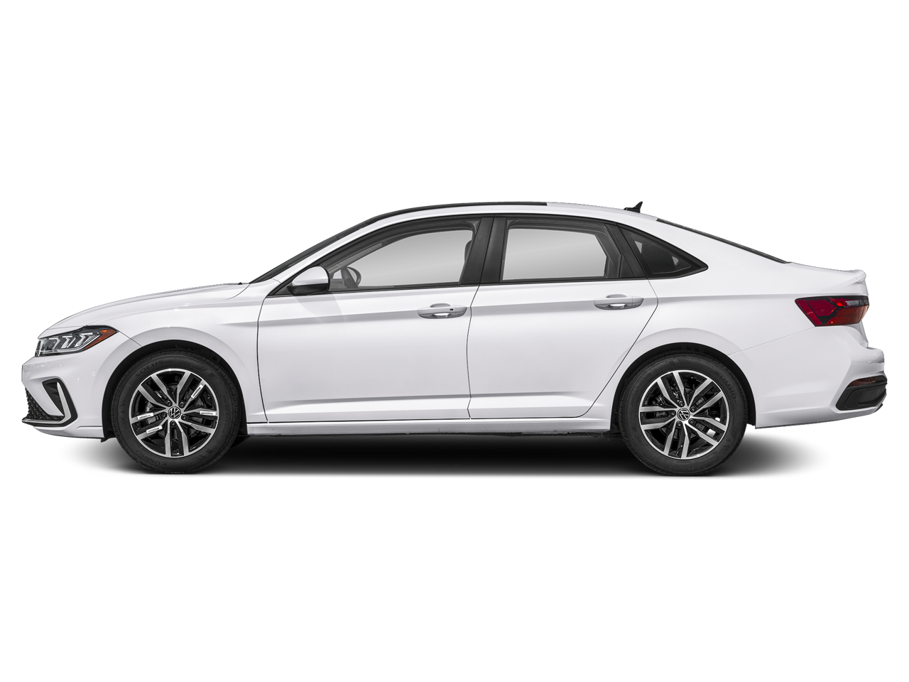 2026 Volkswagen Jetta — rear three-quarter view
